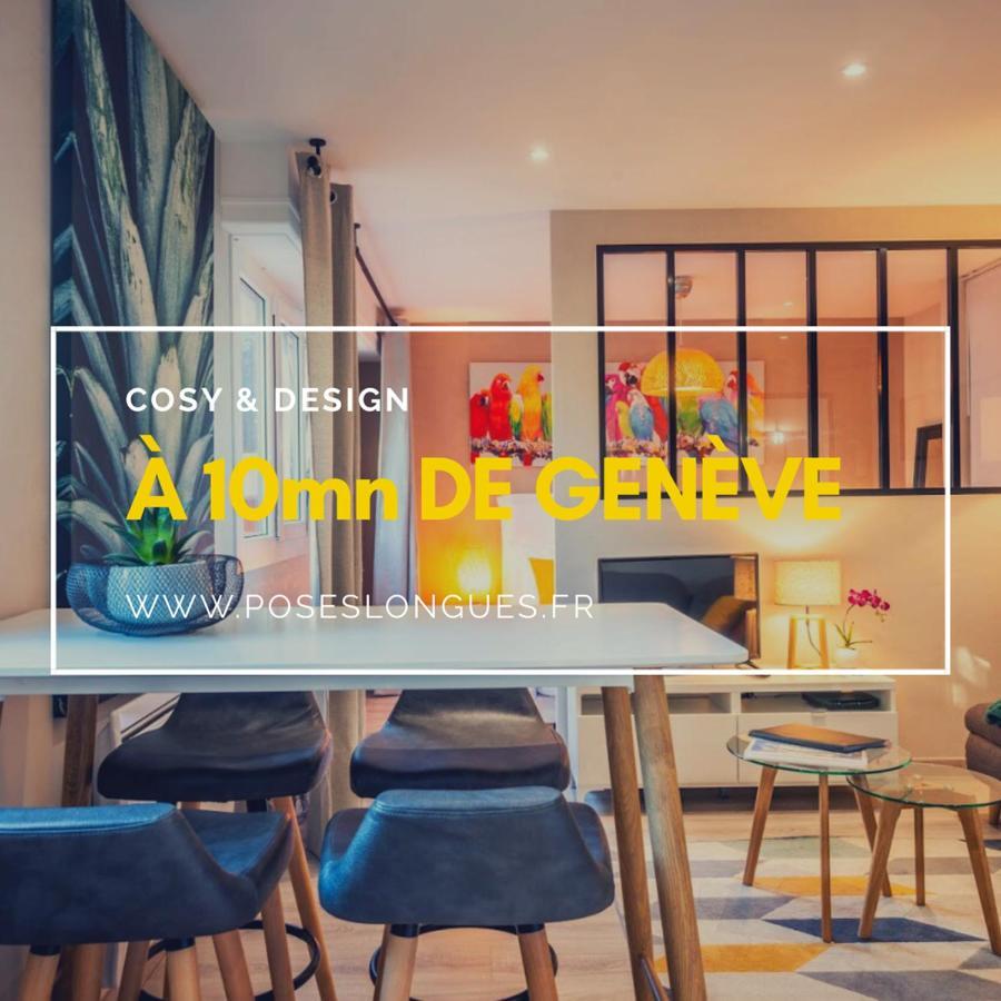 Le Chatelet- Parking Gratuit - Cosy Et Design - A 10 Mn De Geneve Аннмасс Екстер'єр фото